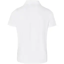 Mens Prima Stretch Golf Shirt White Back